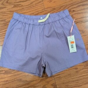 Vineyard Vines Purple Casual Shorts with Elastic Waistband